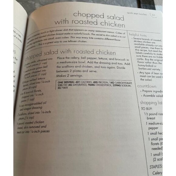 Low-Carb Meals in Minutes Cookbook by Linda Gassenheimer - Hardcover - Picture 2 of 3